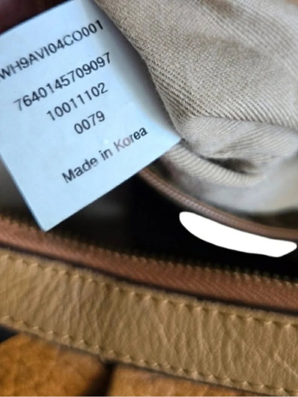 MCM Tan Monogram Shoulder Bag - Picture 6 of 13